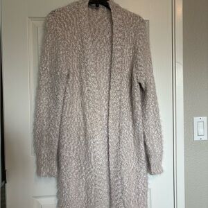 Simple Textured Knit Cardigan